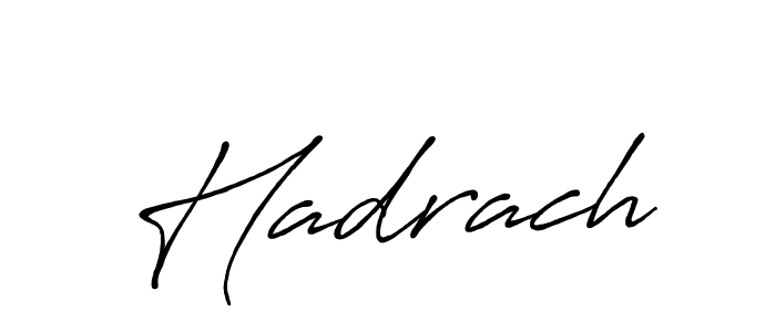Similarly Antro_Vectra_Bolder is the best handwritten signature design. Signature creator online .You can use it as an online autograph creator for name Hadrach. Hadrach signature style 7 images and pictures png