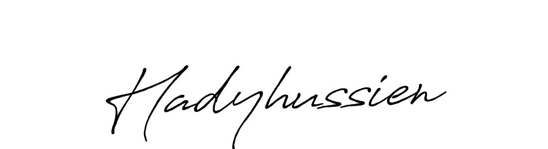 How to make Hadyhussien signature? Antro_Vectra_Bolder is a professional autograph style. Create handwritten signature for Hadyhussien name. Hadyhussien signature style 7 images and pictures png