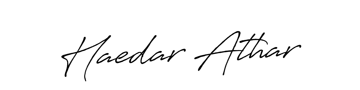 Similarly Antro_Vectra_Bolder is the best handwritten signature design. Signature creator online .You can use it as an online autograph creator for name Haedar Athar. Haedar Athar signature style 7 images and pictures png