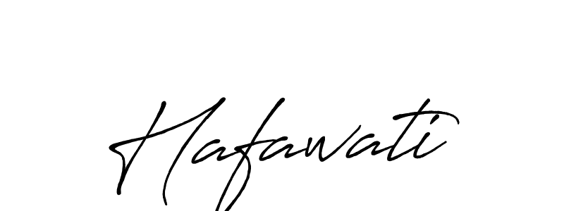 Design your own signature with our free online signature maker. With this signature software, you can create a handwritten (Antro_Vectra_Bolder) signature for name Hafawati. Hafawati signature style 7 images and pictures png