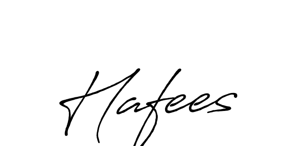 Use a signature maker to create a handwritten signature online. With this signature software, you can design (Antro_Vectra_Bolder) your own signature for name Hafees. Hafees signature style 7 images and pictures png