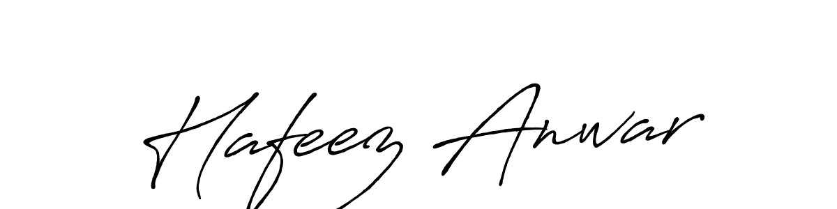 The best way (Antro_Vectra_Bolder) to make a short signature is to pick only two or three words in your name. The name Hafeez Anwar include a total of six letters. For converting this name. Hafeez Anwar signature style 7 images and pictures png