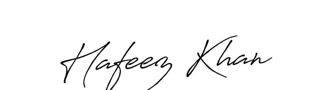 Use a signature maker to create a handwritten signature online. With this signature software, you can design (Antro_Vectra_Bolder) your own signature for name Hafeez Khan. Hafeez Khan signature style 7 images and pictures png