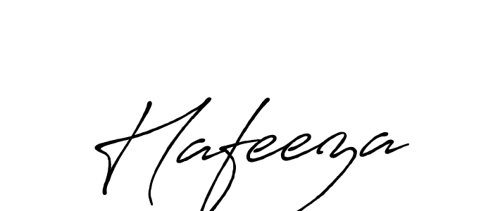 How to make Hafeeza signature? Antro_Vectra_Bolder is a professional autograph style. Create handwritten signature for Hafeeza name. Hafeeza signature style 7 images and pictures png