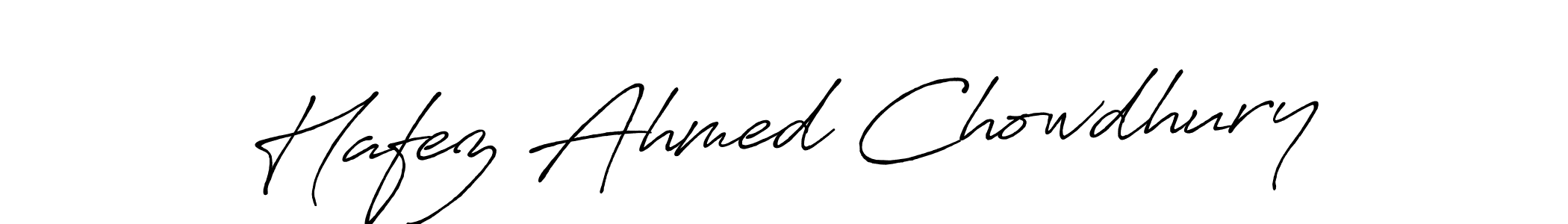 How to make Hafez Ahmed Chowdhury signature? Antro_Vectra_Bolder is a professional autograph style. Create handwritten signature for Hafez Ahmed Chowdhury name. Hafez Ahmed Chowdhury signature style 7 images and pictures png