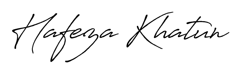 Make a beautiful signature design for name Hafeza Khatun. With this signature (Antro_Vectra_Bolder) style, you can create a handwritten signature for free. Hafeza Khatun signature style 7 images and pictures png