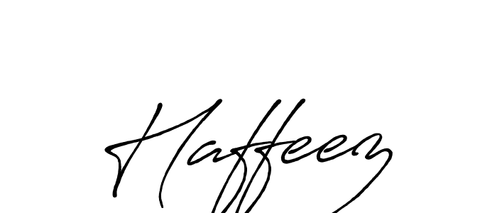 Create a beautiful signature design for name Haffeez. With this signature (Antro_Vectra_Bolder) fonts, you can make a handwritten signature for free. Haffeez signature style 7 images and pictures png