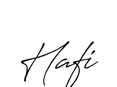 How to make Hafi name signature. Use Antro_Vectra_Bolder style for creating short signs online. This is the latest handwritten sign. Hafi signature style 7 images and pictures png