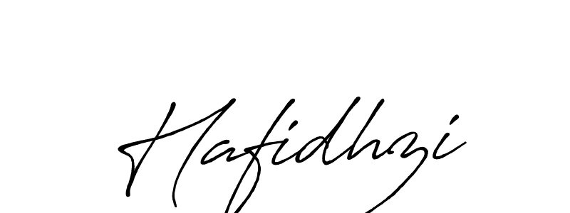 How to make Hafidhzi signature? Antro_Vectra_Bolder is a professional autograph style. Create handwritten signature for Hafidhzi name. Hafidhzi signature style 7 images and pictures png