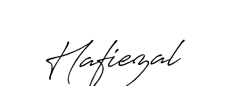 Use a signature maker to create a handwritten signature online. With this signature software, you can design (Antro_Vectra_Bolder) your own signature for name Hafiezal. Hafiezal signature style 7 images and pictures png