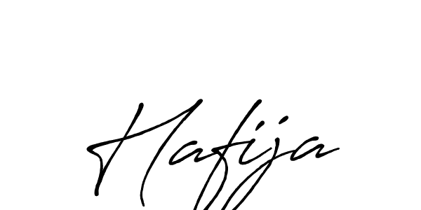 Create a beautiful signature design for name Hafija. With this signature (Antro_Vectra_Bolder) fonts, you can make a handwritten signature for free. Hafija signature style 7 images and pictures png
