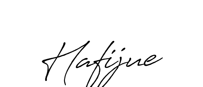 Make a beautiful signature design for name Hafijue. With this signature (Antro_Vectra_Bolder) style, you can create a handwritten signature for free. Hafijue signature style 7 images and pictures png