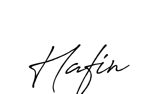 Design your own signature with our free online signature maker. With this signature software, you can create a handwritten (Antro_Vectra_Bolder) signature for name Hafin. Hafin signature style 7 images and pictures png