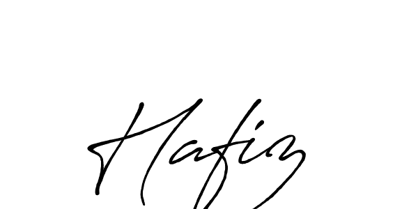 Also we have Hafiz  name is the best signature style. Create professional handwritten signature collection using Antro_Vectra_Bolder autograph style. Hafiz  signature style 7 images and pictures png