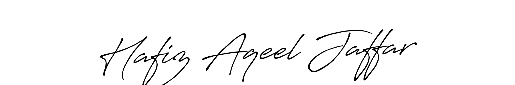 Use a signature maker to create a handwritten signature online. With this signature software, you can design (Antro_Vectra_Bolder) your own signature for name Hafiz Aqeel Jaffar. Hafiz Aqeel Jaffar signature style 7 images and pictures png