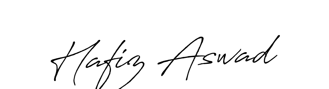 Also You can easily find your signature by using the search form. We will create Hafiz Aswad name handwritten signature images for you free of cost using Antro_Vectra_Bolder sign style. Hafiz Aswad signature style 7 images and pictures png