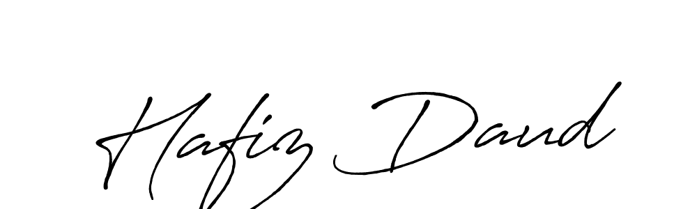 Hafiz Daud stylish signature style. Best Handwritten Sign (Antro_Vectra_Bolder) for my name. Handwritten Signature Collection Ideas for my name Hafiz Daud. Hafiz Daud signature style 7 images and pictures png