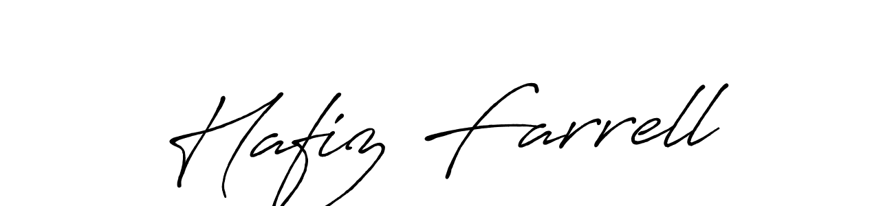 Also we have Hafiz Farrell name is the best signature style. Create professional handwritten signature collection using Antro_Vectra_Bolder autograph style. Hafiz Farrell signature style 7 images and pictures png