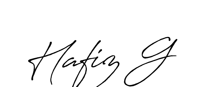 Similarly Antro_Vectra_Bolder is the best handwritten signature design. Signature creator online .You can use it as an online autograph creator for name Hafiz G. Hafiz G signature style 7 images and pictures png