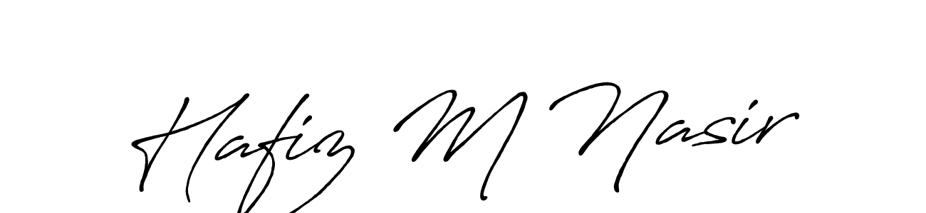 Make a beautiful signature design for name Hafiz M Nasir. Use this online signature maker to create a handwritten signature for free. Hafiz M Nasir signature style 7 images and pictures png