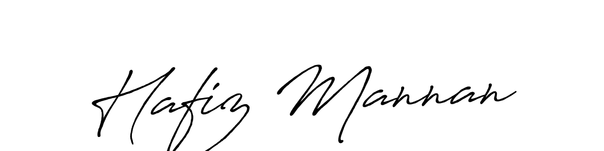 Hafiz Mannan stylish signature style. Best Handwritten Sign (Antro_Vectra_Bolder) for my name. Handwritten Signature Collection Ideas for my name Hafiz Mannan. Hafiz Mannan signature style 7 images and pictures png