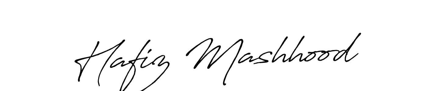 You can use this online signature creator to create a handwritten signature for the name Hafiz Mashhood. This is the best online autograph maker. Hafiz Mashhood signature style 7 images and pictures png