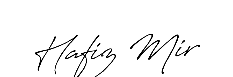 Create a beautiful signature design for name Hafiz Mir. With this signature (Antro_Vectra_Bolder) fonts, you can make a handwritten signature for free. Hafiz Mir signature style 7 images and pictures png