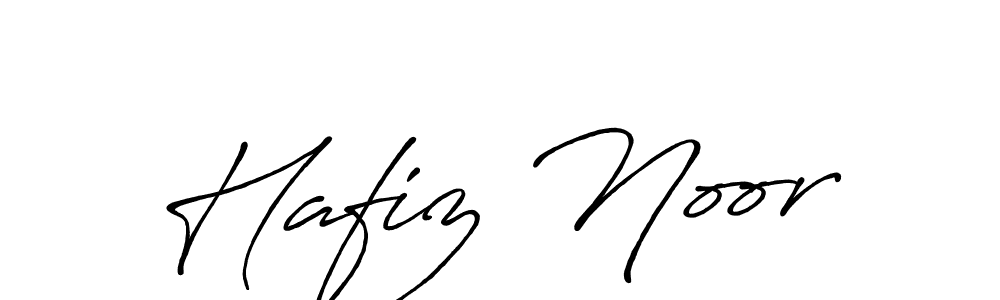 Use a signature maker to create a handwritten signature online. With this signature software, you can design (Antro_Vectra_Bolder) your own signature for name Hafiz Noor. Hafiz Noor signature style 7 images and pictures png