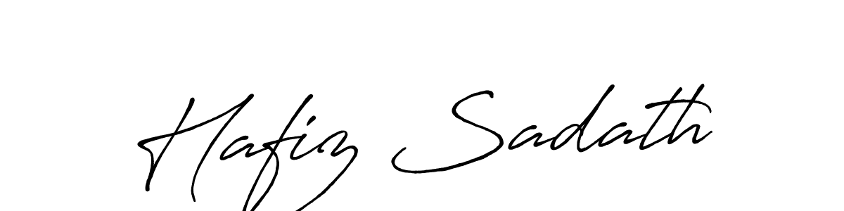 Antro_Vectra_Bolder is a professional signature style that is perfect for those who want to add a touch of class to their signature. It is also a great choice for those who want to make their signature more unique. Get Hafiz Sadath name to fancy signature for free. Hafiz Sadath signature style 7 images and pictures png