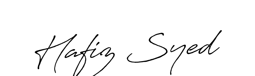 Make a beautiful signature design for name Hafiz Syed. Use this online signature maker to create a handwritten signature for free. Hafiz Syed signature style 7 images and pictures png