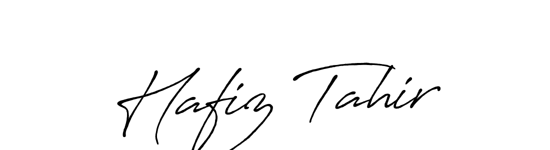 Hafiz Tahir stylish signature style. Best Handwritten Sign (Antro_Vectra_Bolder) for my name. Handwritten Signature Collection Ideas for my name Hafiz Tahir. Hafiz Tahir signature style 7 images and pictures png