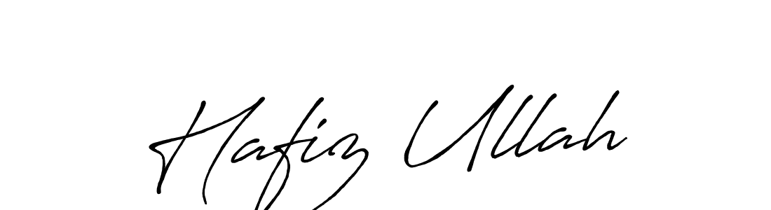 Also we have Hafiz Ullah name is the best signature style. Create professional handwritten signature collection using Antro_Vectra_Bolder autograph style. Hafiz Ullah signature style 7 images and pictures png