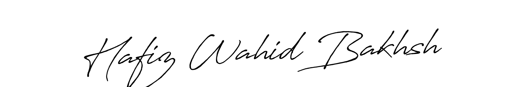 Make a beautiful signature design for name Hafiz Wahid Bakhsh. Use this online signature maker to create a handwritten signature for free. Hafiz Wahid Bakhsh signature style 7 images and pictures png