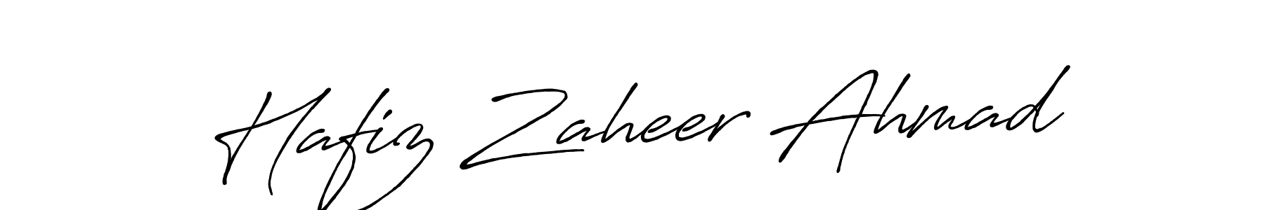 Also You can easily find your signature by using the search form. We will create Hafiz Zaheer Ahmad name handwritten signature images for you free of cost using Antro_Vectra_Bolder sign style. Hafiz Zaheer Ahmad signature style 7 images and pictures png