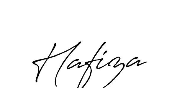 Use a signature maker to create a handwritten signature online. With this signature software, you can design (Antro_Vectra_Bolder) your own signature for name Hafiza. Hafiza signature style 7 images and pictures png