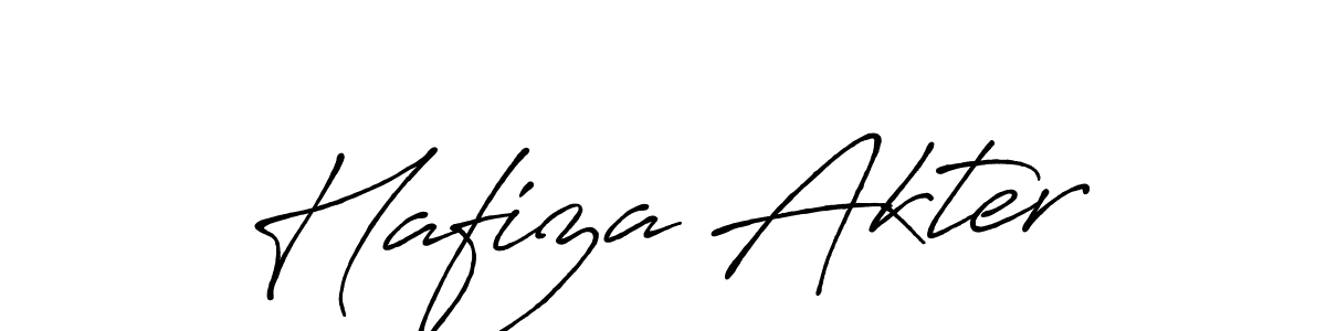 Hafiza Akter stylish signature style. Best Handwritten Sign (Antro_Vectra_Bolder) for my name. Handwritten Signature Collection Ideas for my name Hafiza Akter. Hafiza Akter signature style 7 images and pictures png