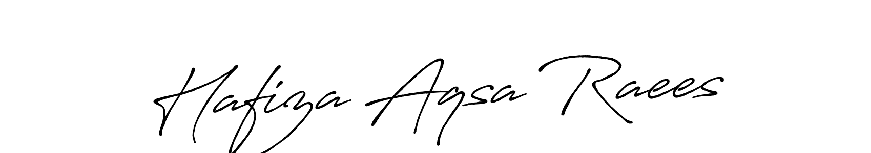 The best way (Antro_Vectra_Bolder) to make a short signature is to pick only two or three words in your name. The name Hafiza Aqsa Raees include a total of six letters. For converting this name. Hafiza Aqsa Raees signature style 7 images and pictures png