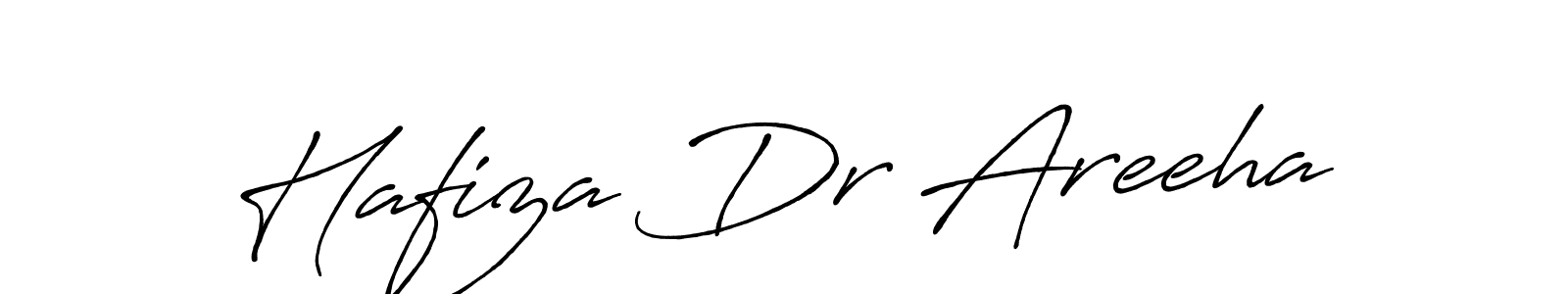 Make a beautiful signature design for name Hafiza Dr Areeha. With this signature (Antro_Vectra_Bolder) style, you can create a handwritten signature for free. Hafiza Dr Areeha signature style 7 images and pictures png