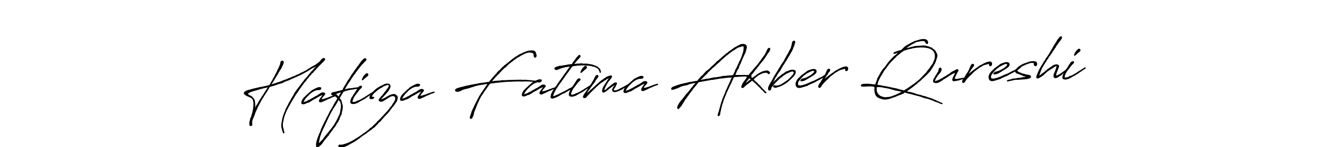 Also we have Hafiza Fatima Akber Qureshi name is the best signature style. Create professional handwritten signature collection using Antro_Vectra_Bolder autograph style. Hafiza Fatima Akber Qureshi signature style 7 images and pictures png