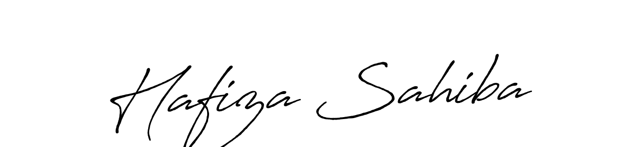 It looks lik you need a new signature style for name Hafiza Sahiba. Design unique handwritten (Antro_Vectra_Bolder) signature with our free signature maker in just a few clicks. Hafiza Sahiba signature style 7 images and pictures png