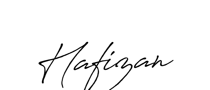 Create a beautiful signature design for name Hafizan. With this signature (Antro_Vectra_Bolder) fonts, you can make a handwritten signature for free. Hafizan signature style 7 images and pictures png