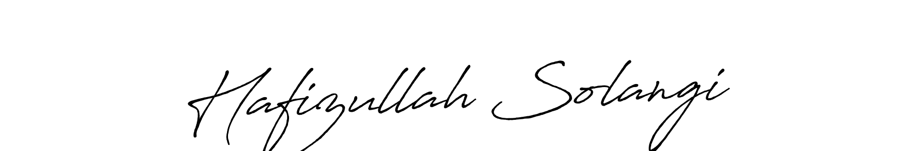 Make a beautiful signature design for name Hafizullah Solangi. Use this online signature maker to create a handwritten signature for free. Hafizullah Solangi signature style 7 images and pictures png
