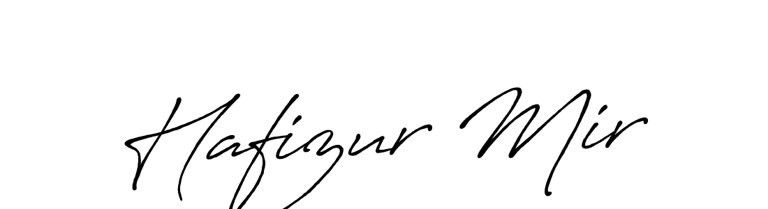 Hafizur Mir stylish signature style. Best Handwritten Sign (Antro_Vectra_Bolder) for my name. Handwritten Signature Collection Ideas for my name Hafizur Mir. Hafizur Mir signature style 7 images and pictures png