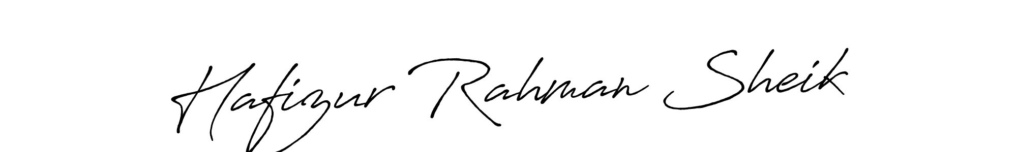 Hafizur Rahman Sheik stylish signature style. Best Handwritten Sign (Antro_Vectra_Bolder) for my name. Handwritten Signature Collection Ideas for my name Hafizur Rahman Sheik. Hafizur Rahman Sheik signature style 7 images and pictures png