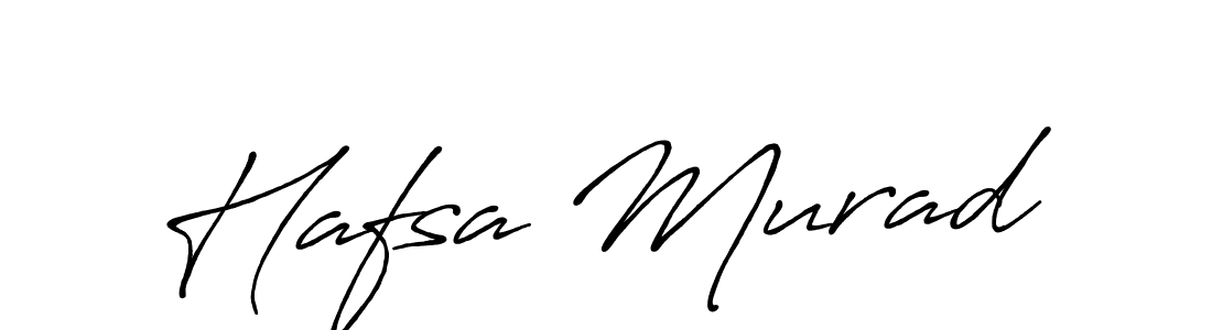 Use a signature maker to create a handwritten signature online. With this signature software, you can design (Antro_Vectra_Bolder) your own signature for name Hafsa Murad. Hafsa Murad signature style 7 images and pictures png