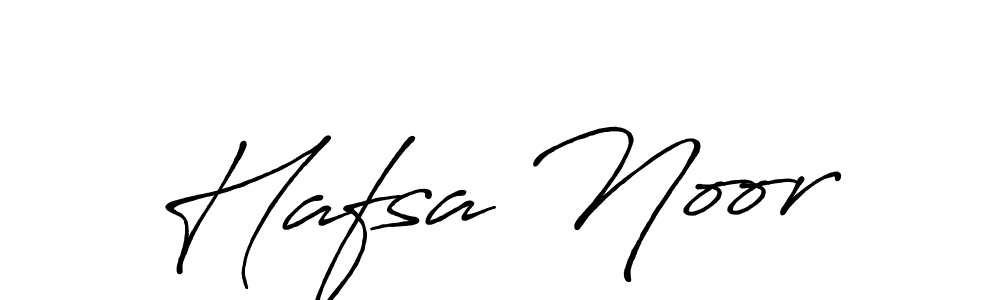 How to make Hafsa Noor signature? Antro_Vectra_Bolder is a professional autograph style. Create handwritten signature for Hafsa Noor name. Hafsa Noor signature style 7 images and pictures png