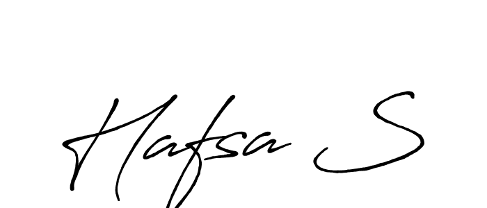 Make a beautiful signature design for name Hafsa S. Use this online signature maker to create a handwritten signature for free. Hafsa S signature style 7 images and pictures png