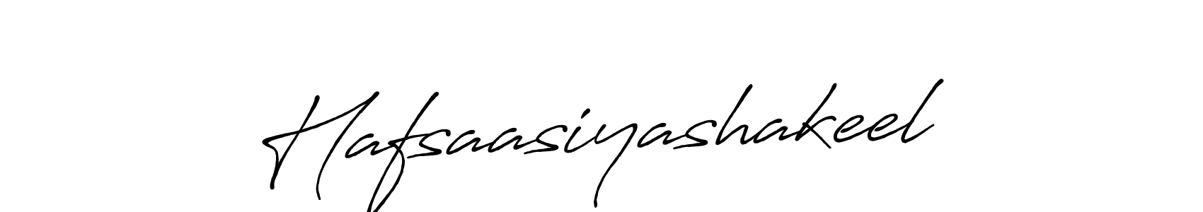 Design your own signature with our free online signature maker. With this signature software, you can create a handwritten (Antro_Vectra_Bolder) signature for name Hafsaasiyashakeel. Hafsaasiyashakeel signature style 7 images and pictures png