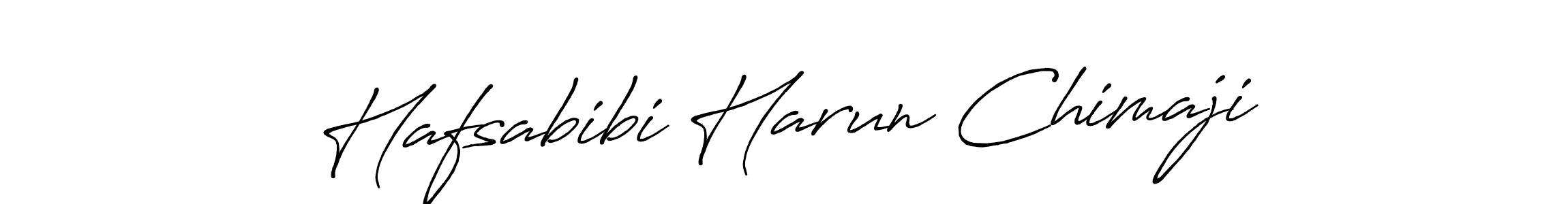 Make a short Hafsabibi Harun Chimaji signature style. Manage your documents anywhere anytime using Antro_Vectra_Bolder. Create and add eSignatures, submit forms, share and send files easily. Hafsabibi Harun Chimaji signature style 7 images and pictures png