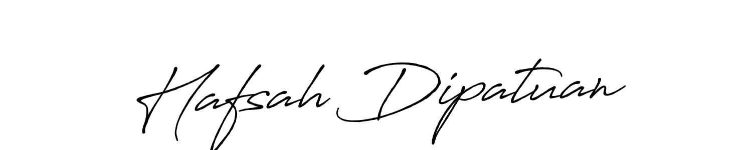 The best way (Antro_Vectra_Bolder) to make a short signature is to pick only two or three words in your name. The name Hafsah Dipatuan include a total of six letters. For converting this name. Hafsah Dipatuan signature style 7 images and pictures png